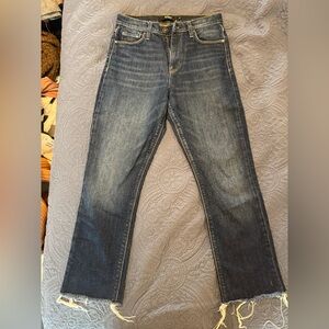 Hudson Holly Straight Dark Blue Jeans